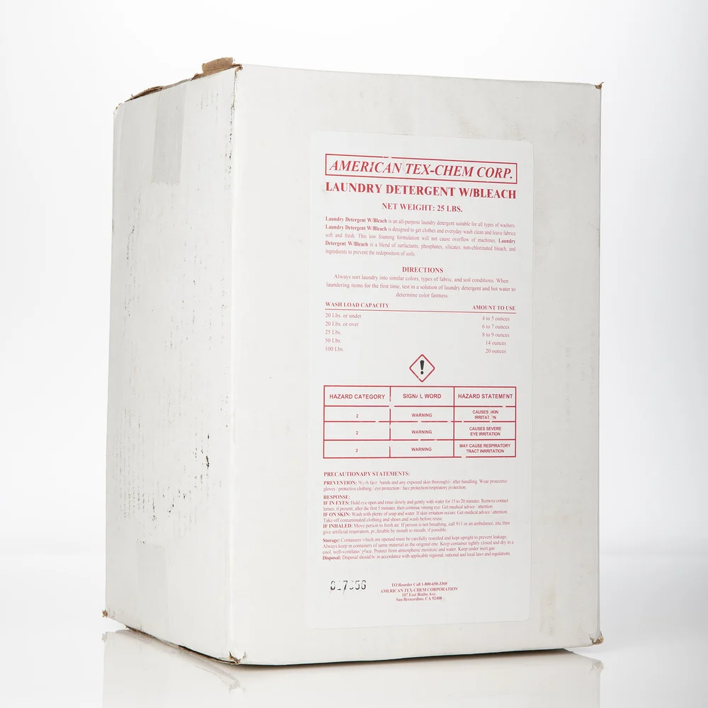 Amtex Detergent w/ Bleach Powder 25 LB