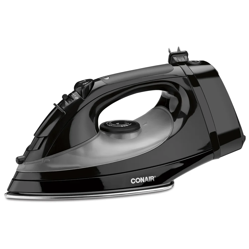 Conair® Cord-Keeper™ Retractable Cord Steam Iron, Black thumbnail 2
