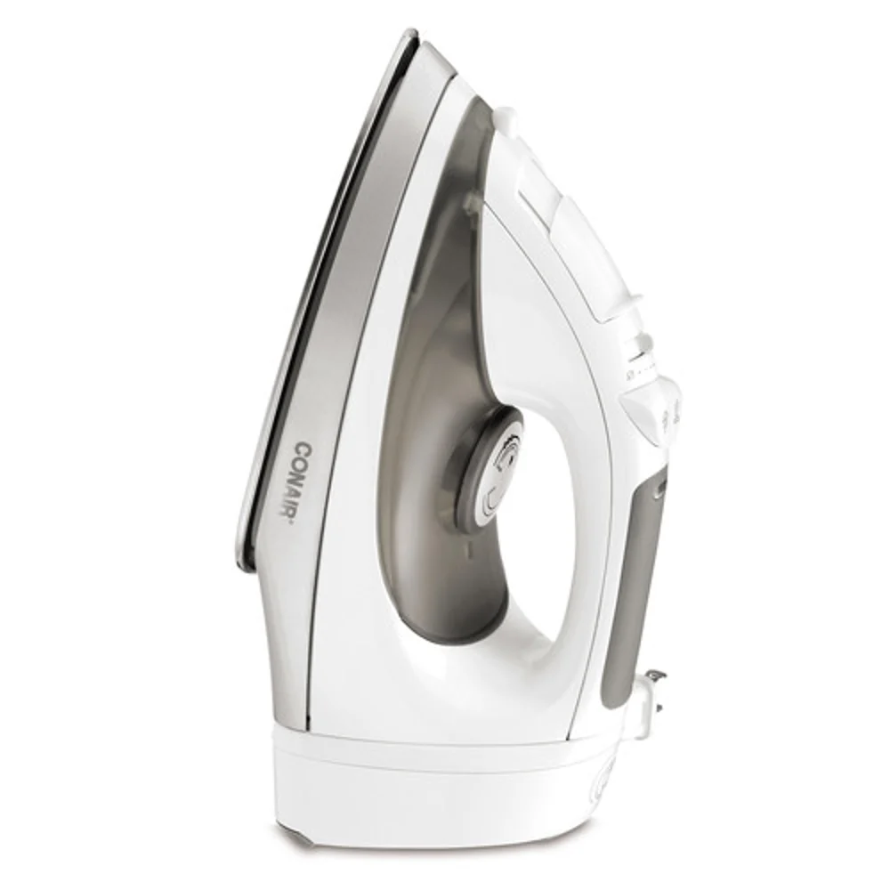 Conair Cord-Keeper Retractable Cord Iron, White