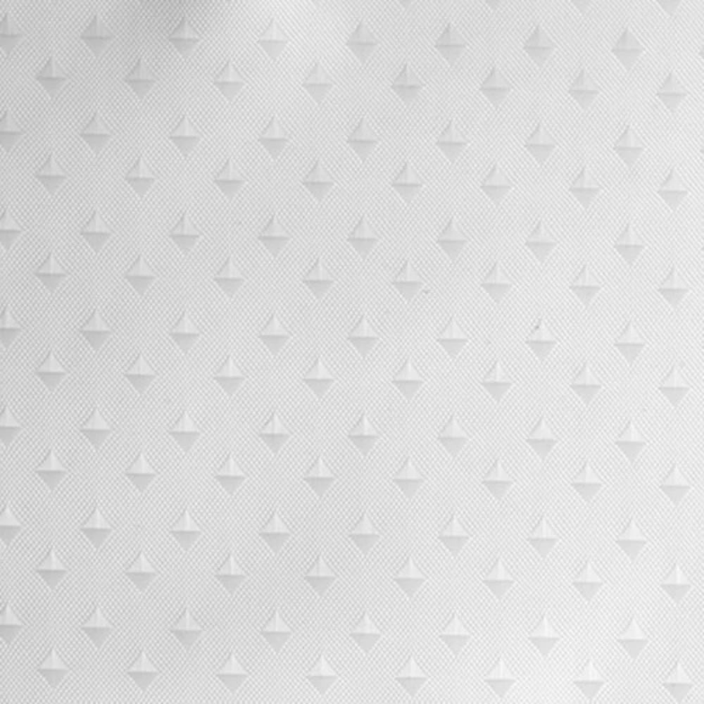 Hookless Englewood Shower Curtain, no Window , 71" x 74" White thumbnail 2