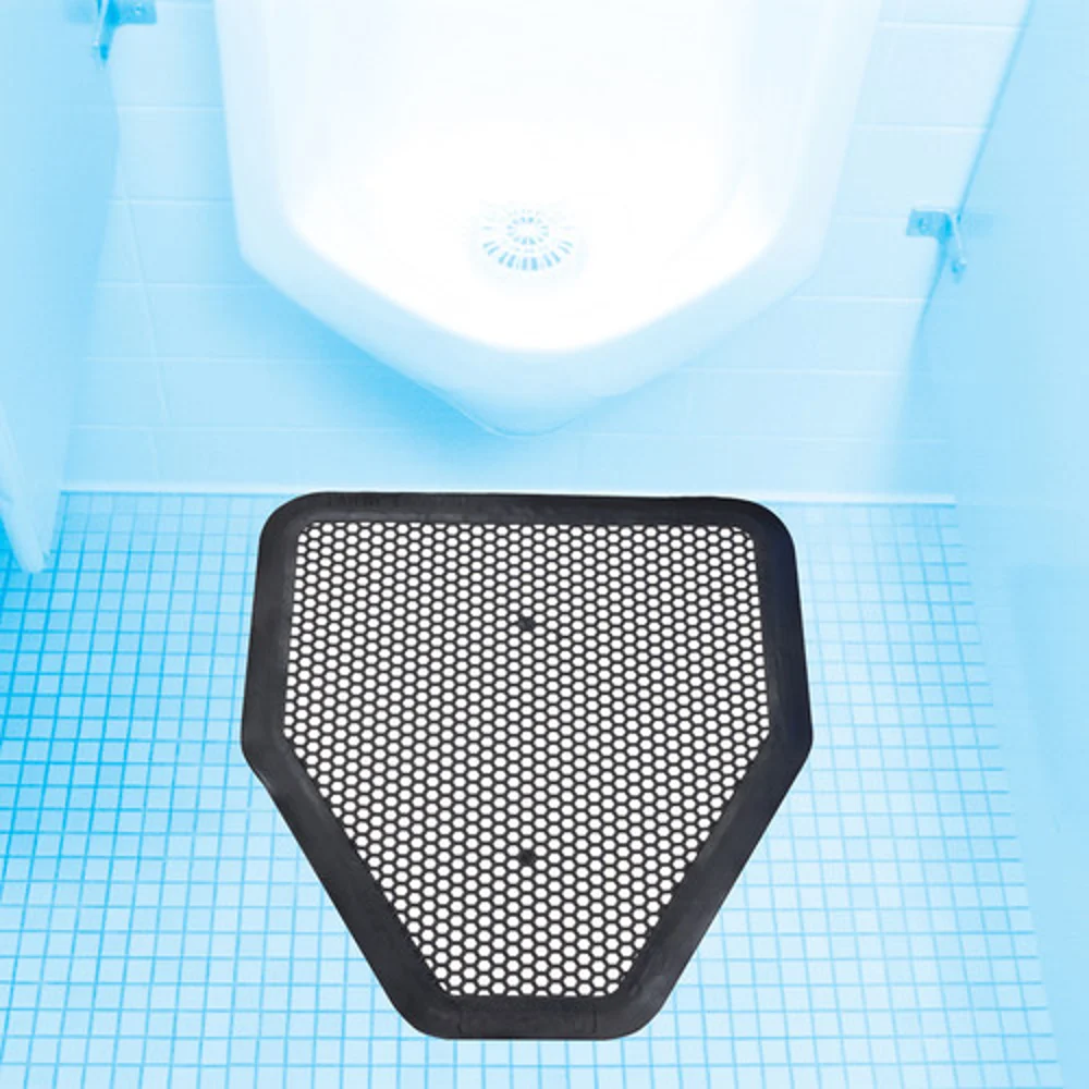 Deo-Gard Urinal Mat, Black, 6/pak thumbnail 2