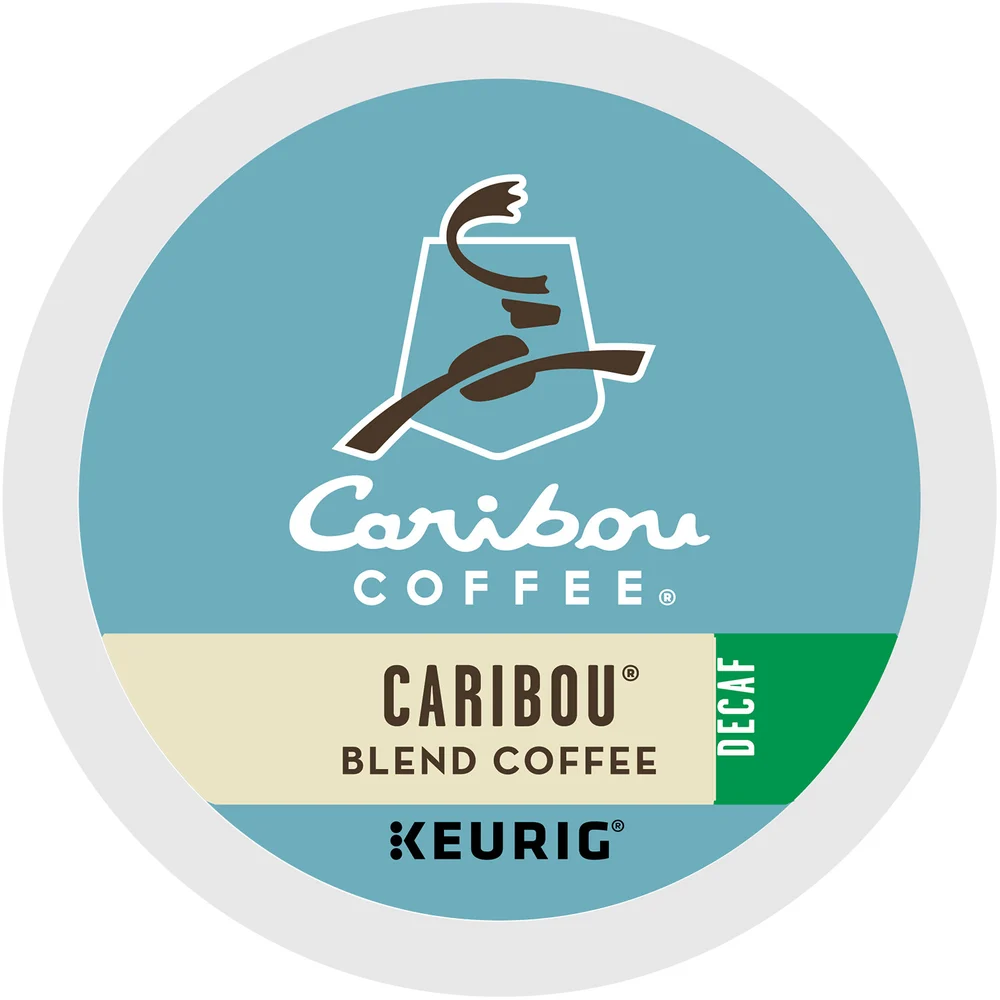 Caribou Coffee Decaf Blend, K-Cup