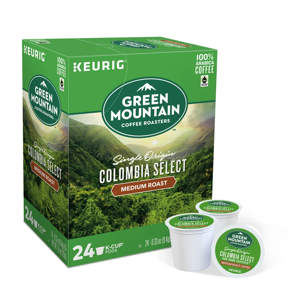 Green Mountain Columbian Fair Trade Select Medium Roast Coffee, Regular, K-Cup, 96/Case thumbnail 2