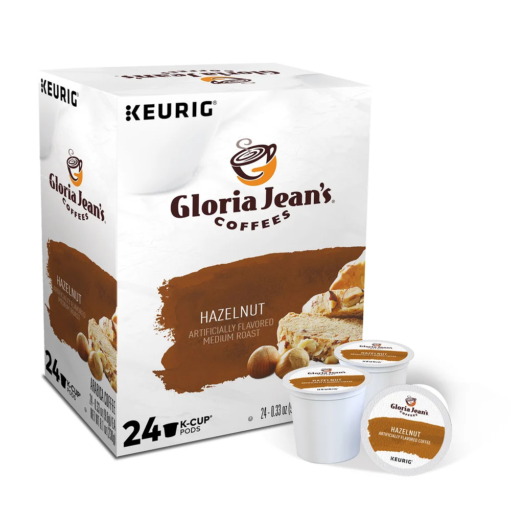 Gloria Jean's Hazelnut Flavored Roast, K-Cup thumbnail 2