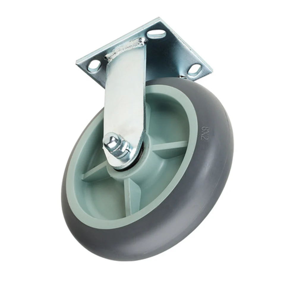 Registry, Caster Swivel 8in Gray Replacement