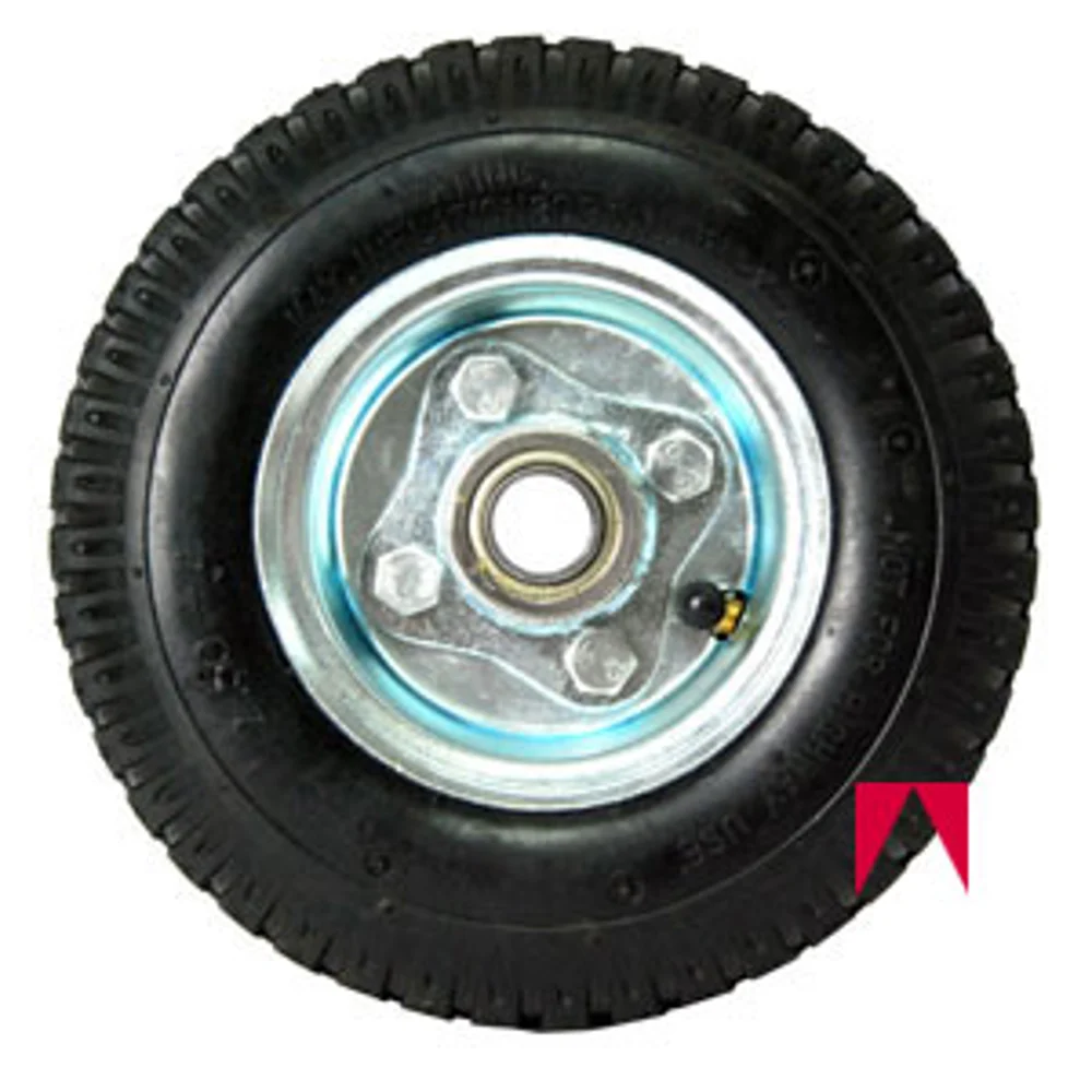 Registry Luggage Cart Replacement Wheel, Silver, 8"