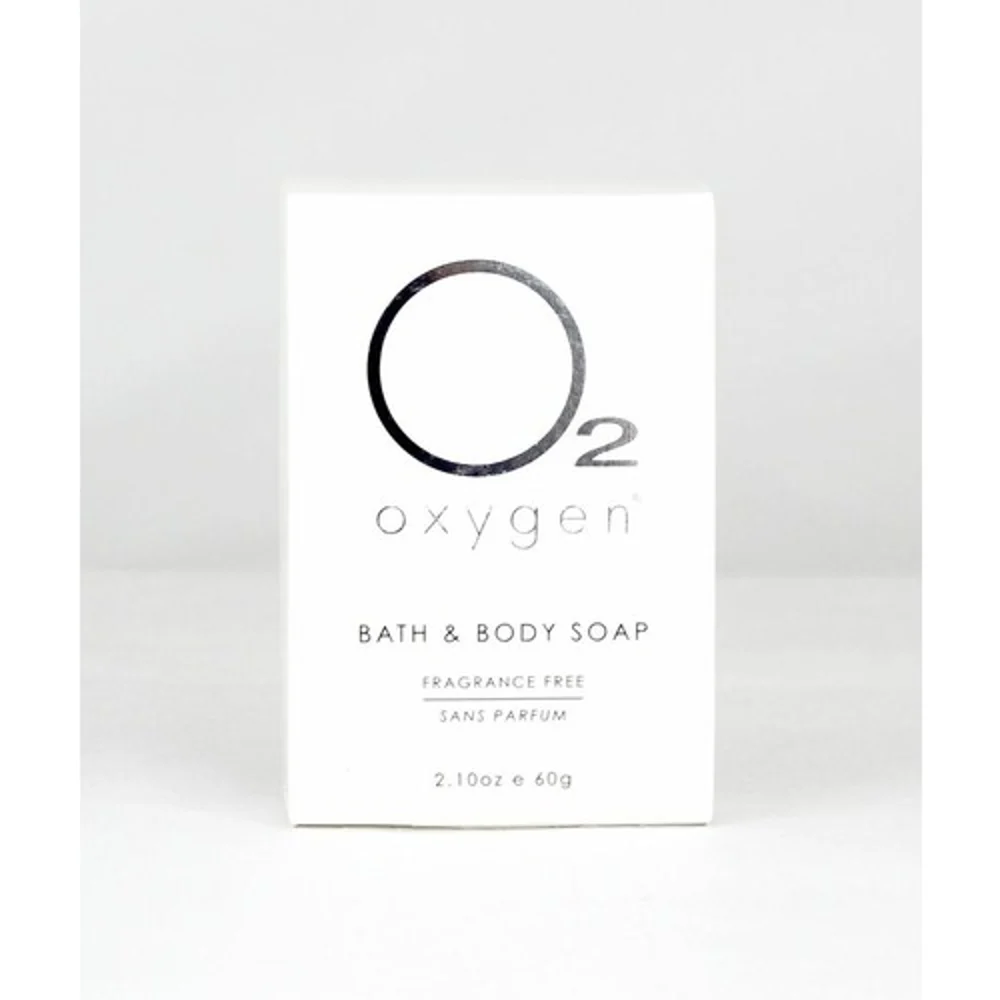 Oxygen Fragrance Free Bath Soap, 2 Oz., Box
