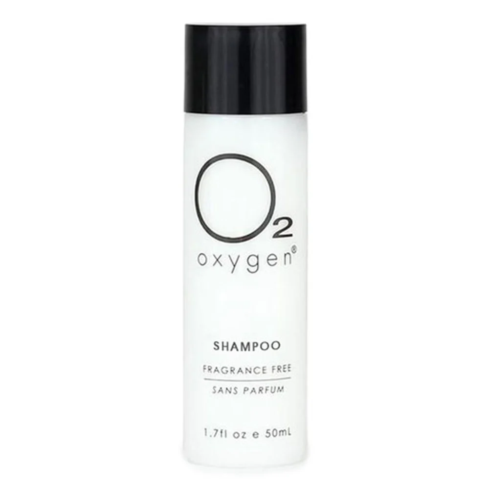 Oxygen Fragrance Free Mini Shampoo 1.7 OZ. Bottle