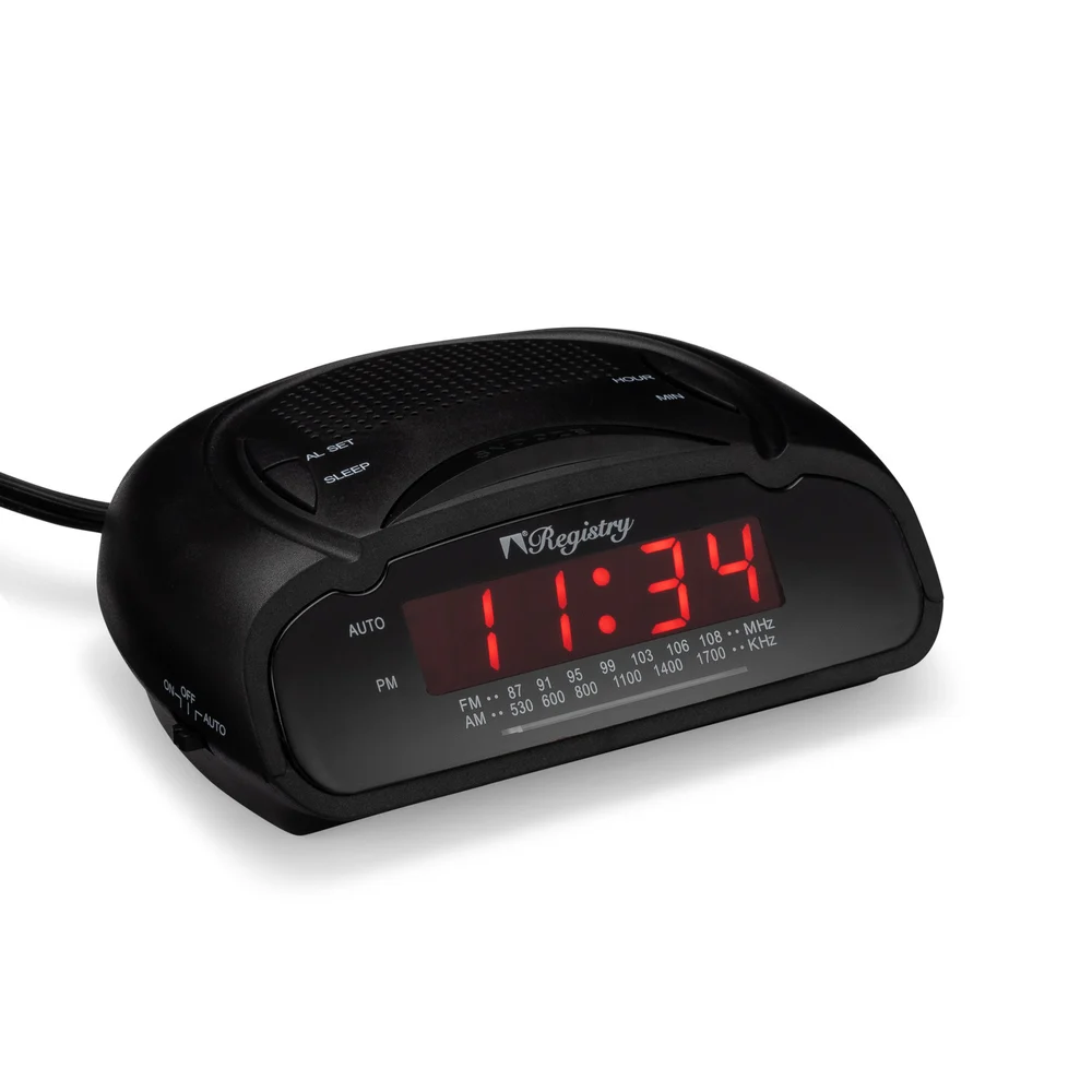 Registry AM/FM Clock Radio