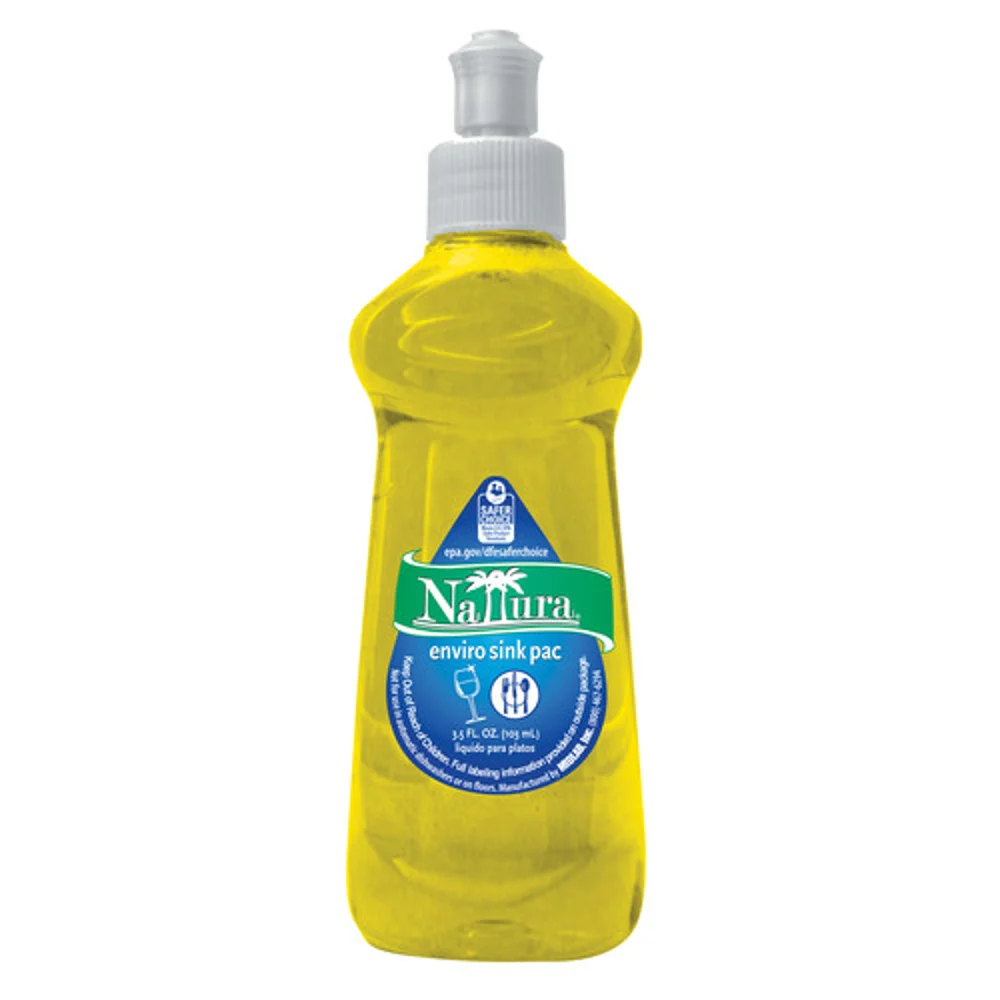 Nattura Liquid Dish Soap, 3.5 Oz., 90/Case