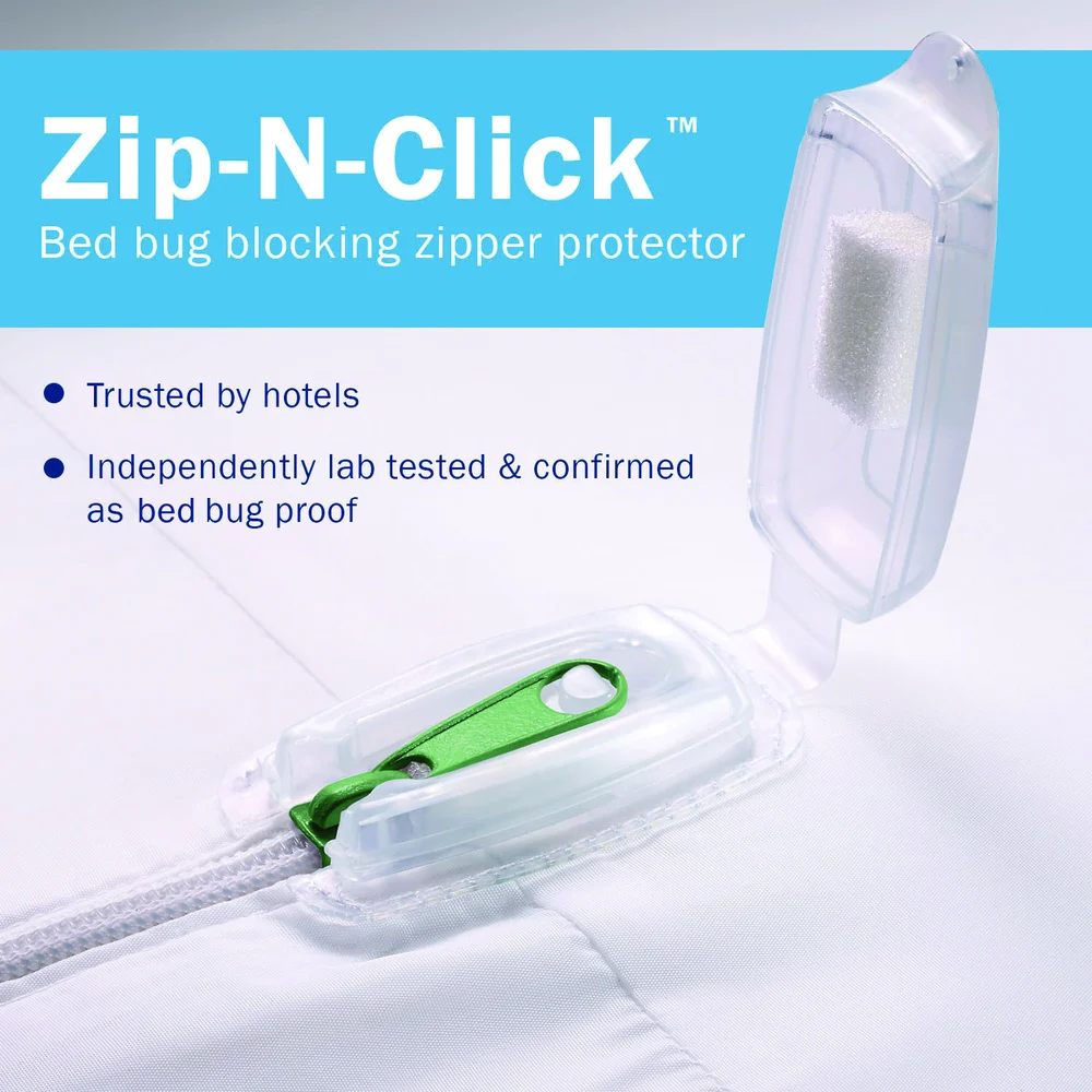 CleanBrands CleanRest Pro Mattress Encasement, Hotel King, 72" W x 80" L thumbnail 3