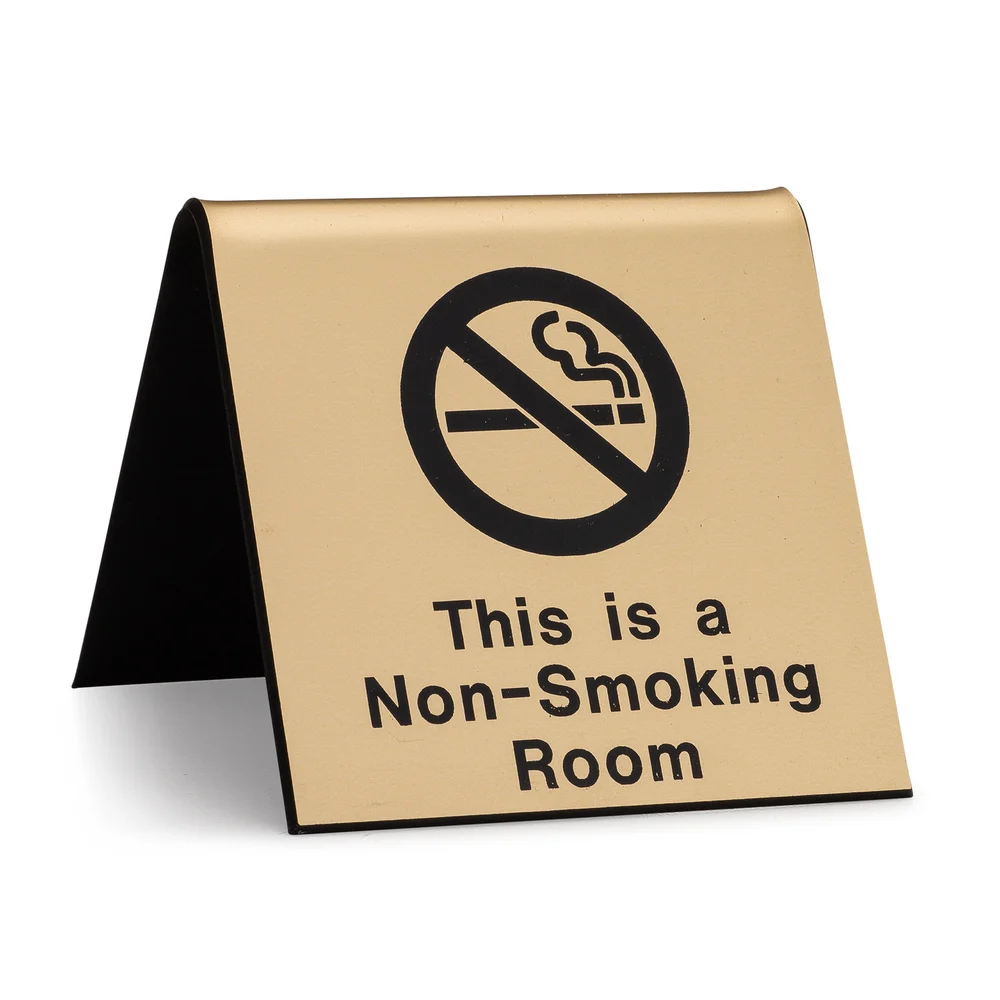 Signs, Registry, NON-SMOKING ROOM, Tent