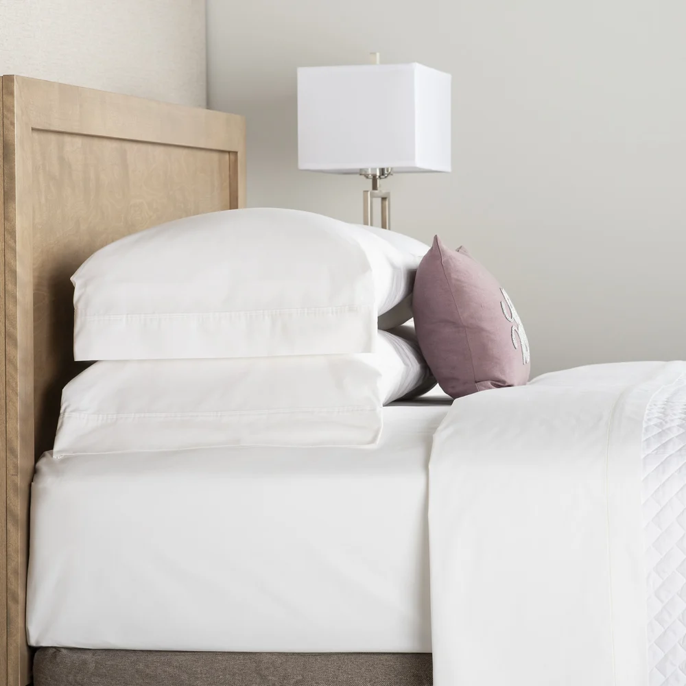 Registry T250 Plain Weave Flat Sheet, Twin XL 66"x115" White