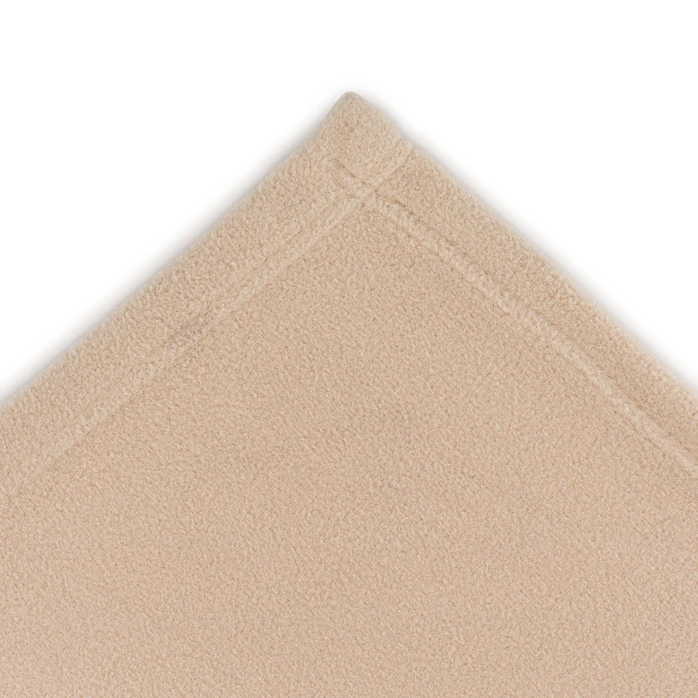 Registry Micro Fleece Blanket, Twin, 72" x 90", Tan thumbnail 2