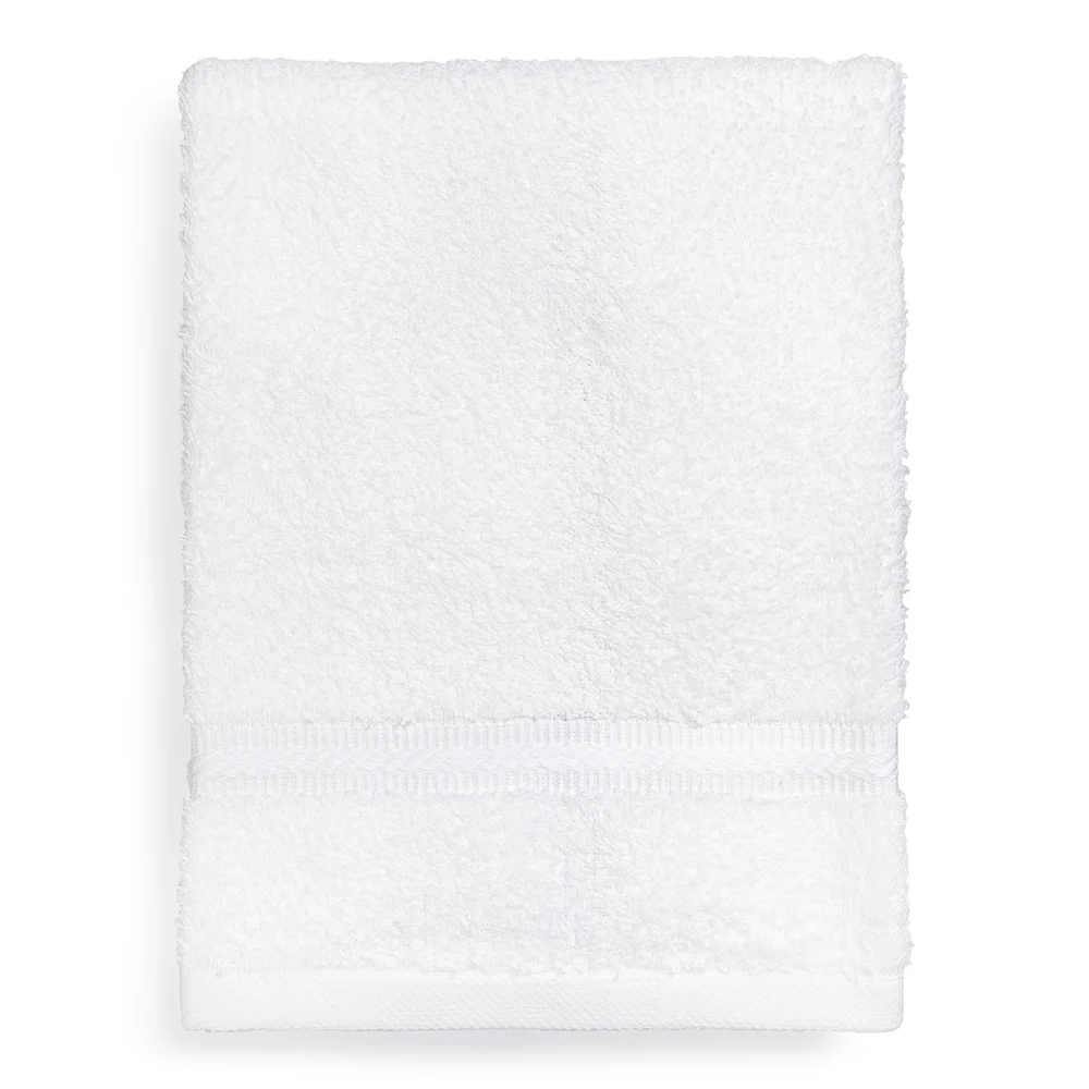 Registry Platinum Dobby Border Hand Towel, 16"x30", 4.5lb/dz White