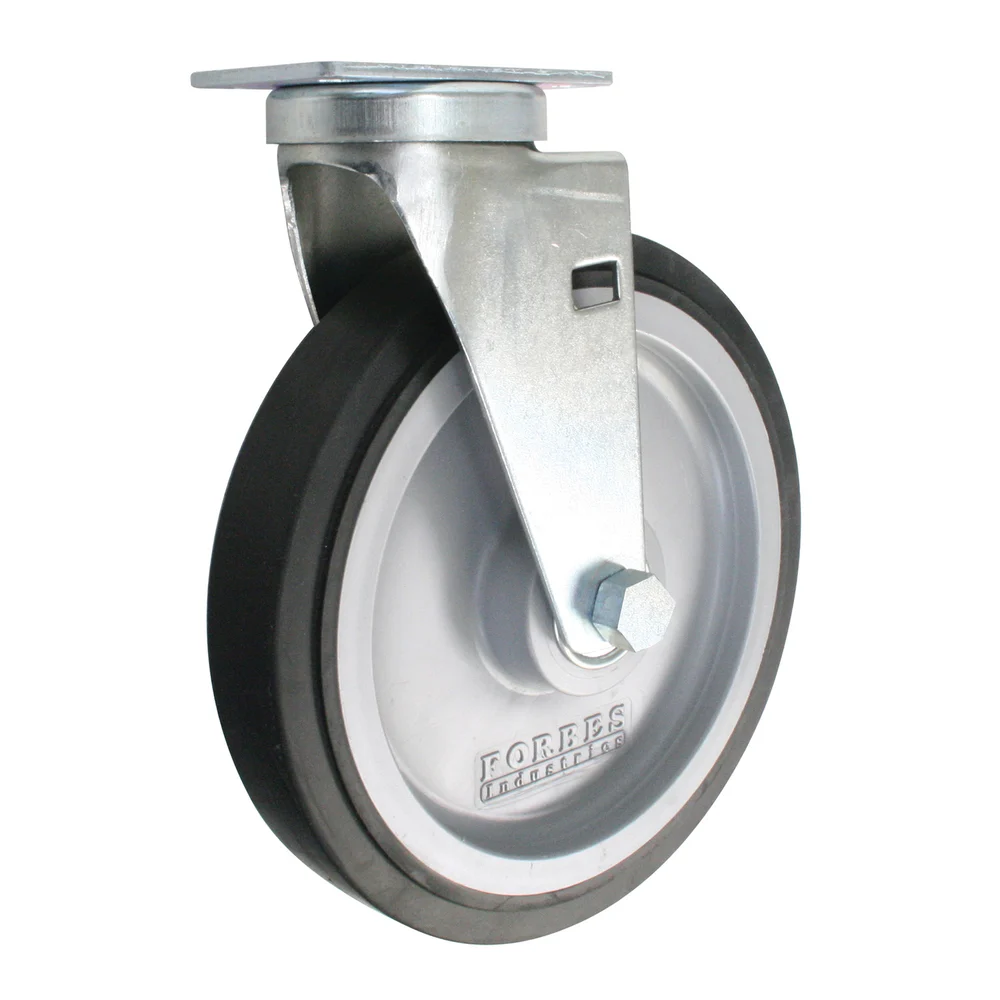 Forbes Industries Bellman's Cart Replacement Wheels, Gray