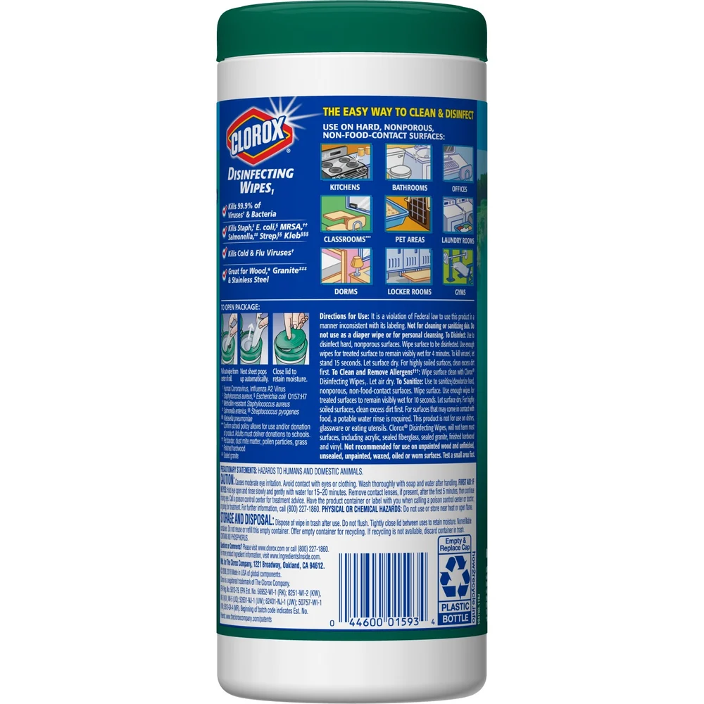Clorox Disinfecting Wipes, 35 ct. thumbnail 2