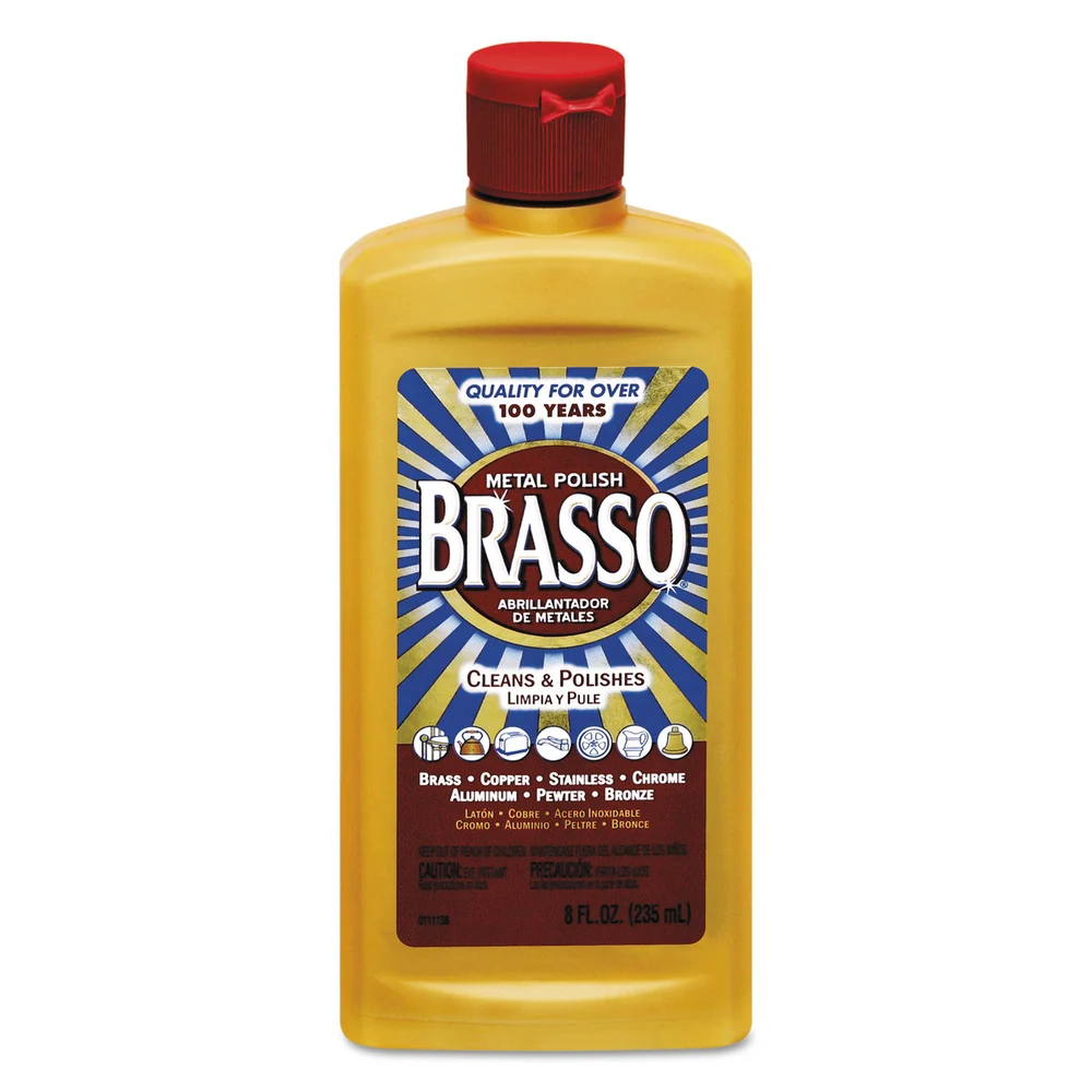 Brasso Metal Polish, 8 Oz.