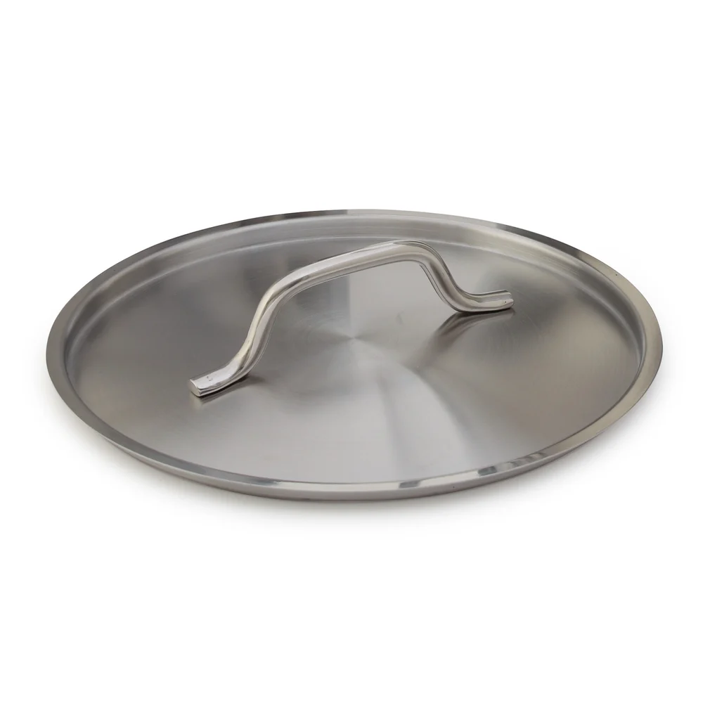 Royal industries, Stock Pot Cover, 9.5 in., Stainless Steel