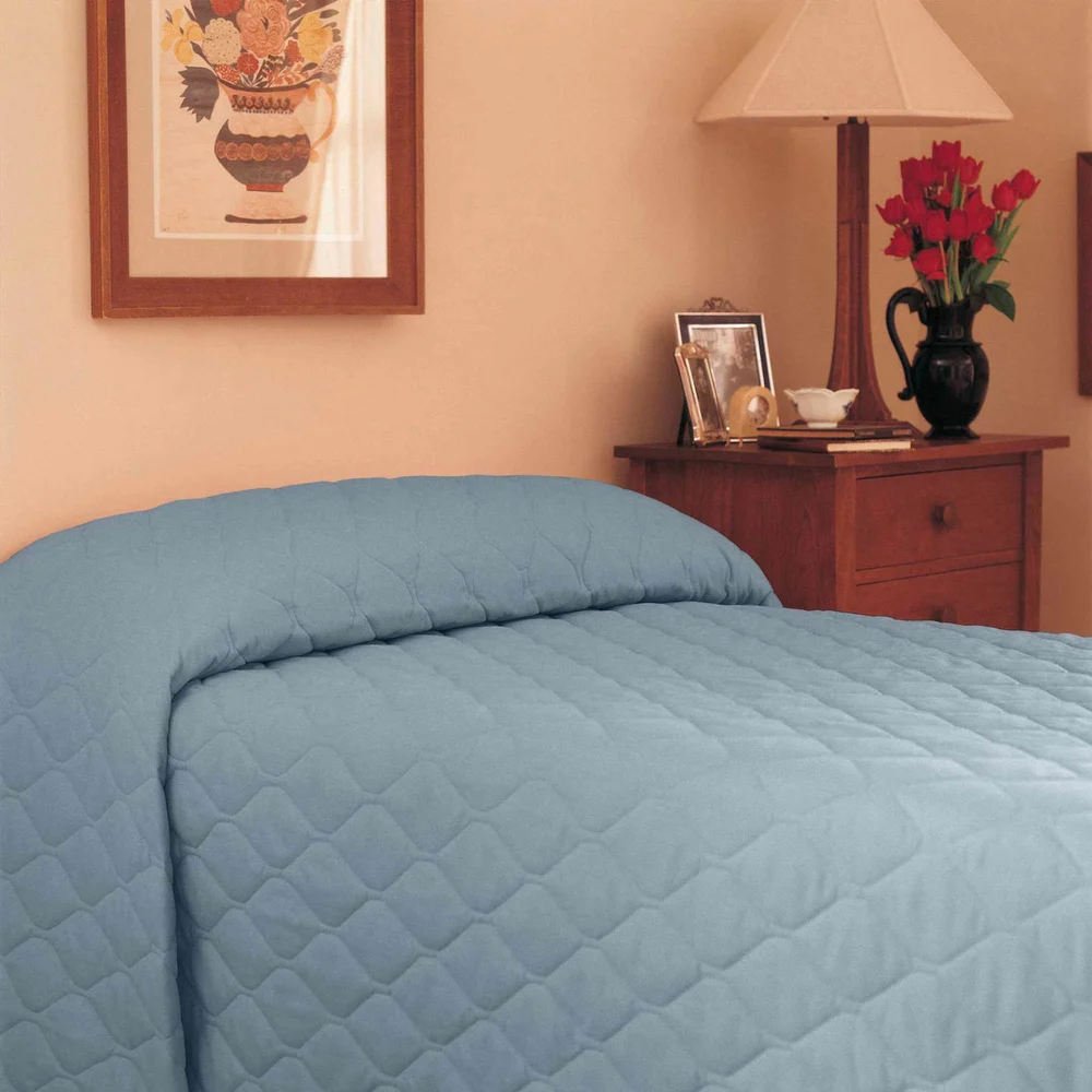 WestPoint Hospitality Martex Mainspread Bedspread, Slate, Twin