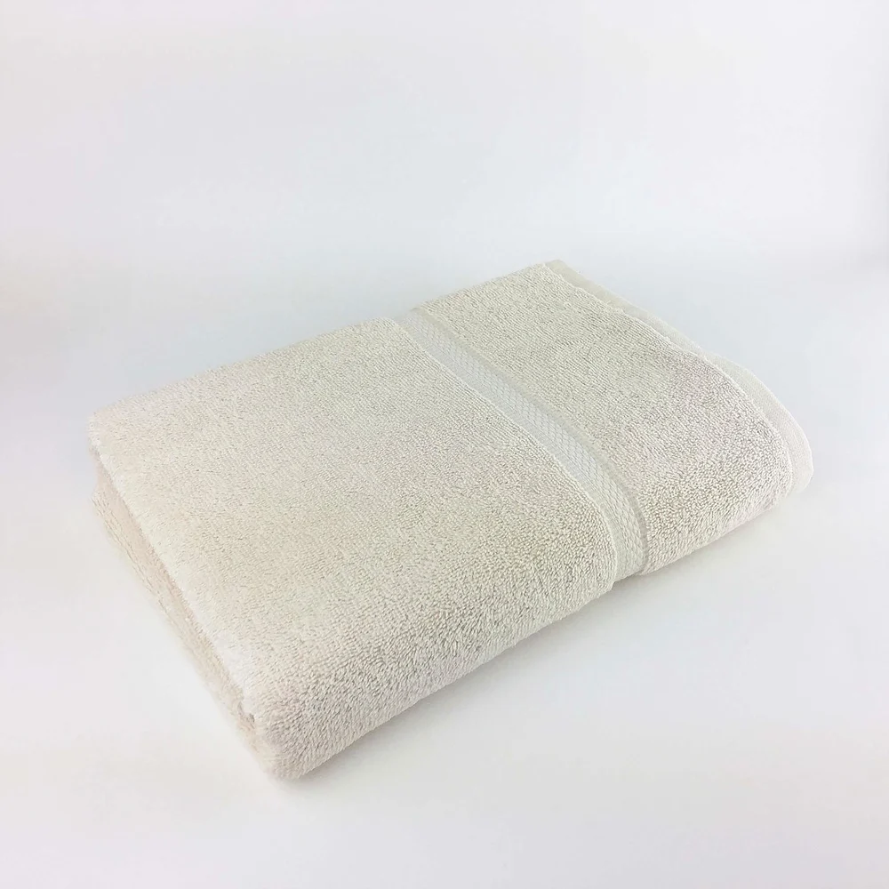 WestPoint Hospitality Martex Brentwood Borderless Bath Towel, 27" x 54", 17lb/Dz Ecru thumbnail 2