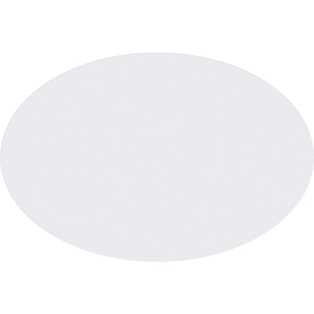 Hoffmaster Paper Wastebasket Liner, Oval, 9" L x 6" W, White