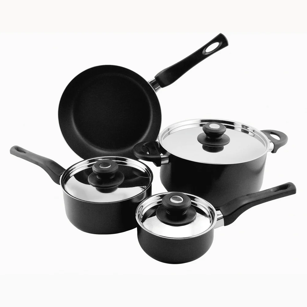 Registry EverWare 7-Pc. Cookware Set, Black
