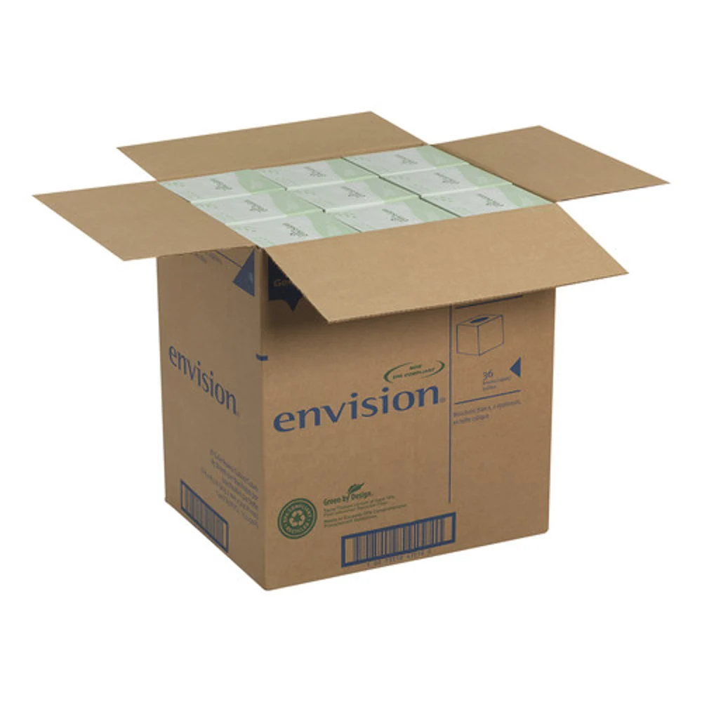 Pacific Blue Basic™ 2-Ply Facial Tissue Cube By GP Pro, 36 Boxes Per Case thumbnail 3