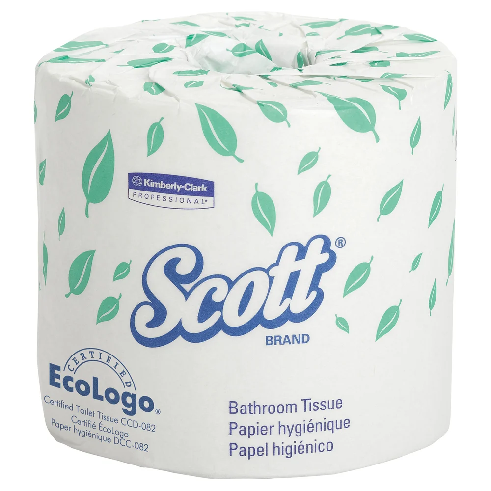 Scott Essential Bath Tissue, 1-Ply