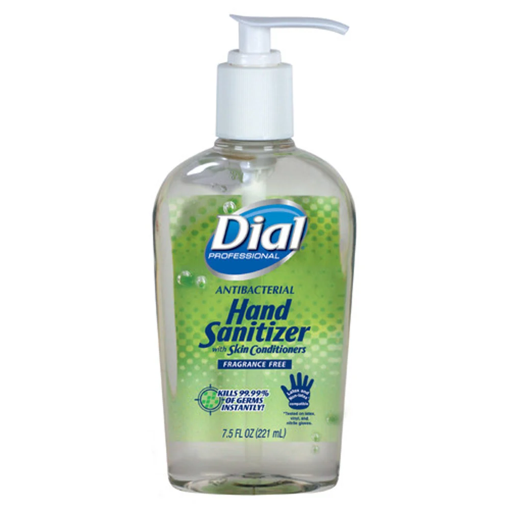 Dial Hand Sanitizer, 7.5 Oz.