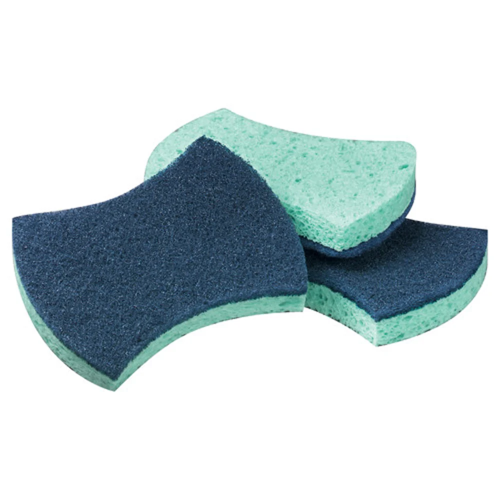 3M Scotch-Brite Power Sponge, 2.8" W x 4.5" L, Blue