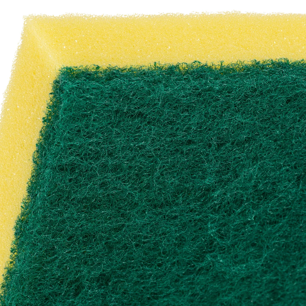 Registry Medium-Duty Scouring Sponge, Yellow/Green thumbnail 2