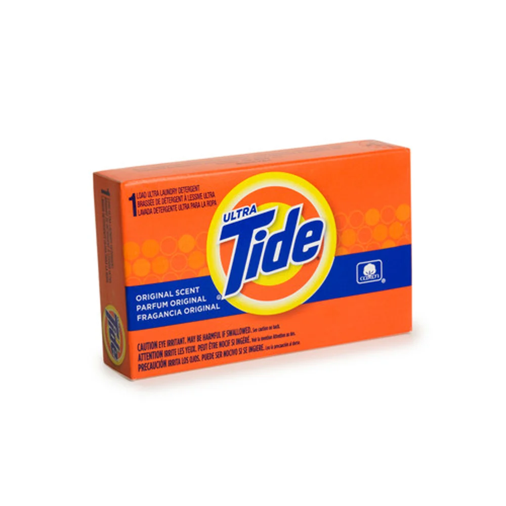 Tide Ultra Powdered Laundry Detergent for Coin Vend,1-Load, 156/Case thumbnail 2