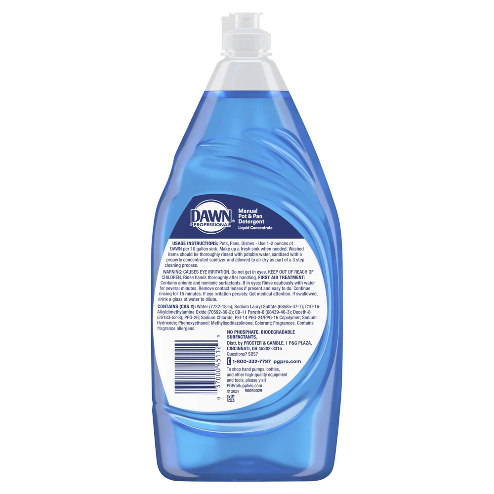 Dawn Manual Pot and Pan Detergent, 38 Oz. thumbnail 2