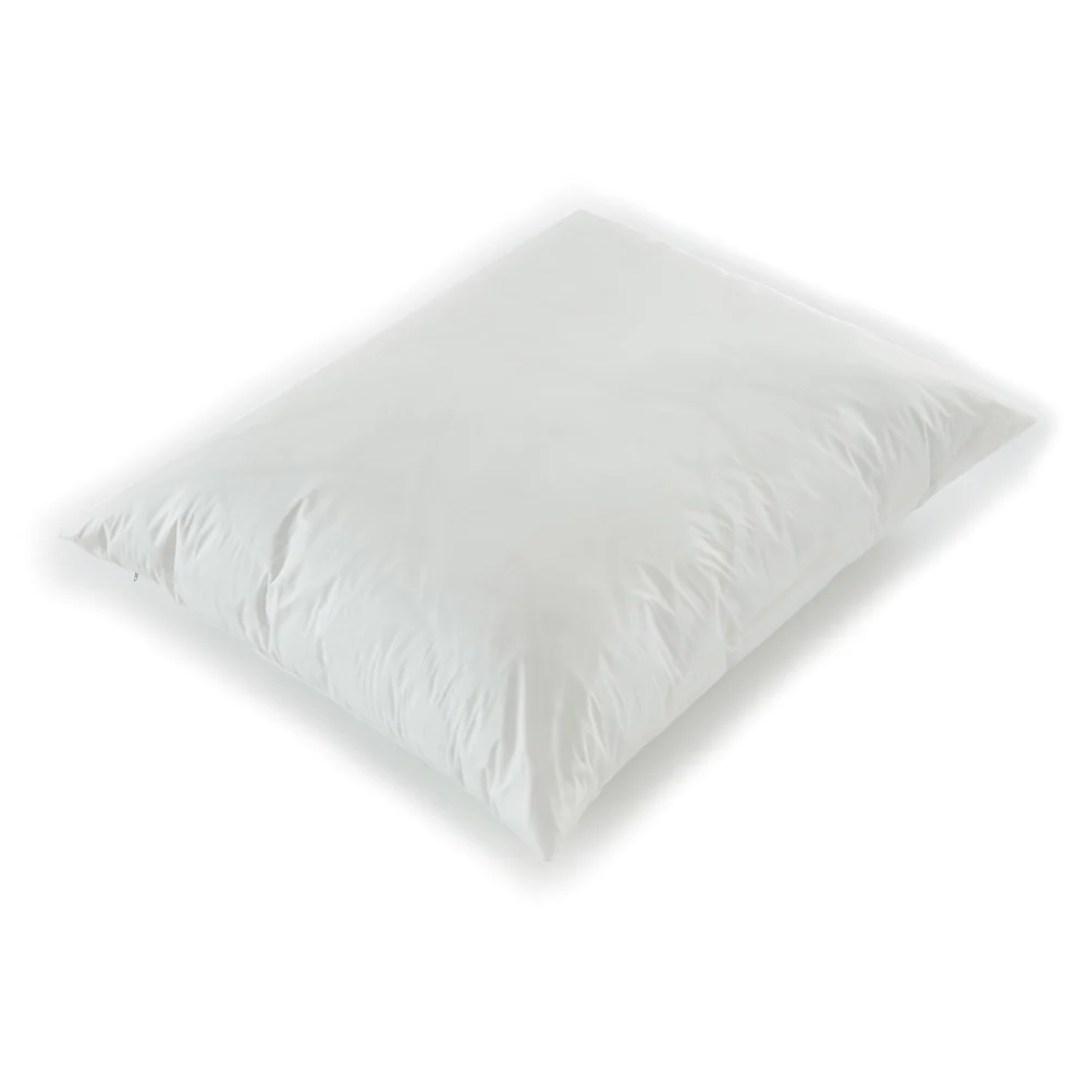 Registry Zippered 6-Gauge Vinyl  Pillow Cover, Standard, 21" x 27", White thumbnail 3