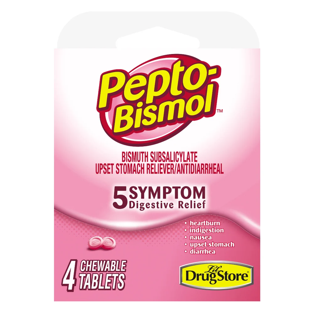 Pepto Bismol Antacid, 6/pack