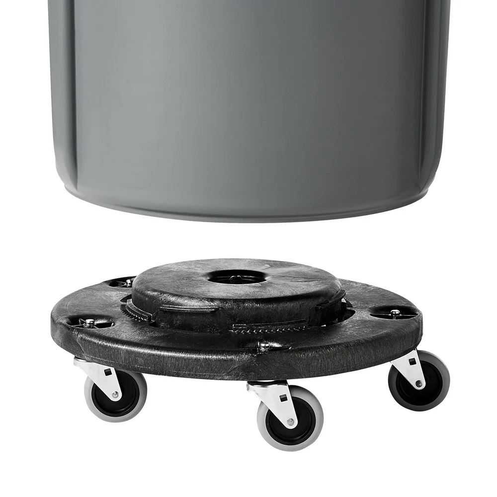 Rubbermaid Commercial Products 5-wheel Round Dolly for BRUTE Containers thumbnail 3
