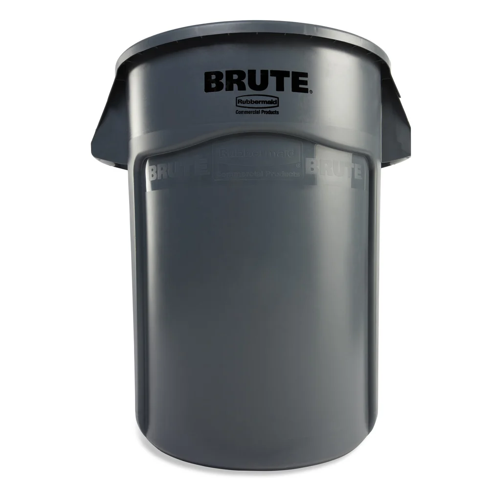 Rubbermaid Commercial Products BRUTE Vented Waste Container, 44 Gal., Gray thumbnail 2