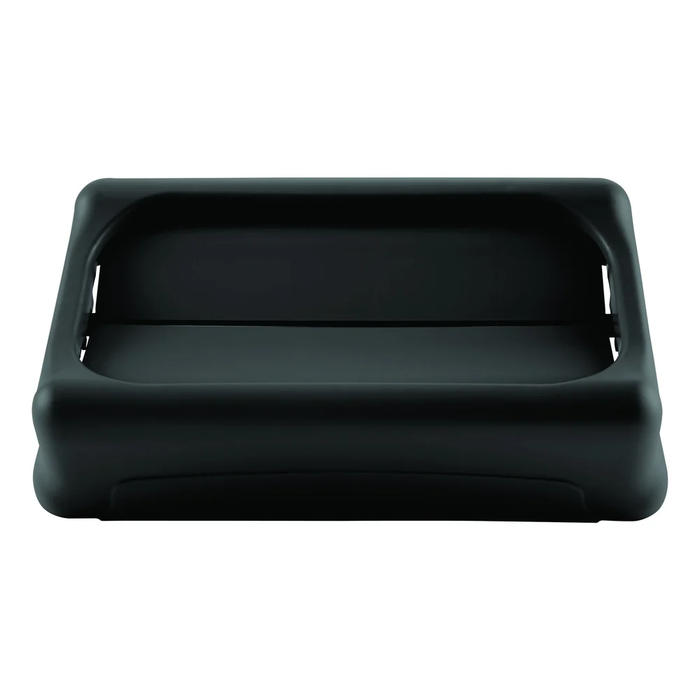 Rubbermaid Commercial Products Executive Series Slim Jim Swing Lid, Black