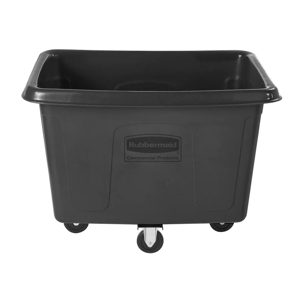 Rubbermaid Commercial Products Poly Truck, 11.3 Bu., Black