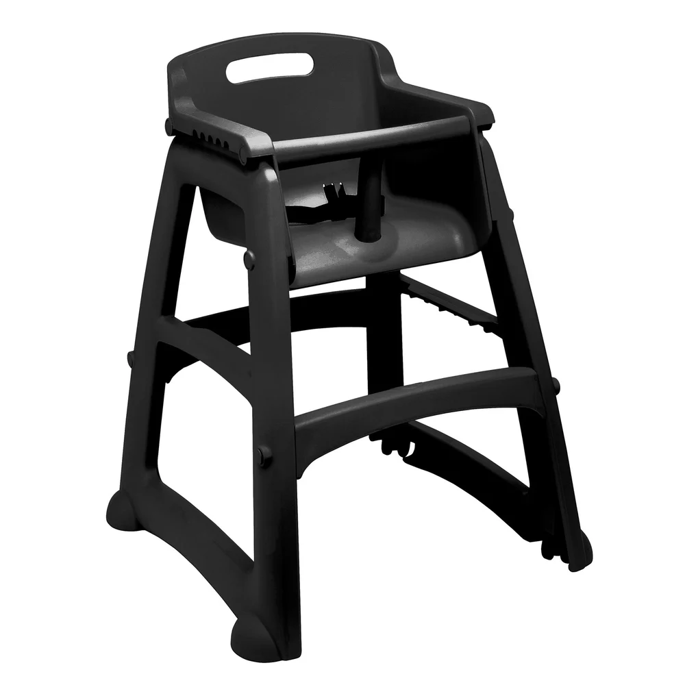 Rubbermaid Commercial Products High Chair, Black