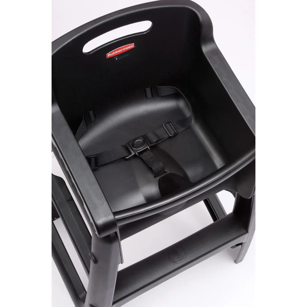 Rubbermaid Commercial Products High Chair, Black thumbnail 3