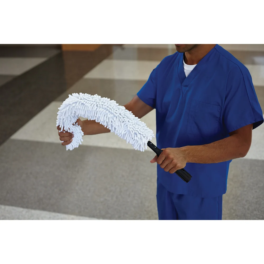 Rubbermaid Commercial Products Executive Series Microfiber Flexible Duster and Frame