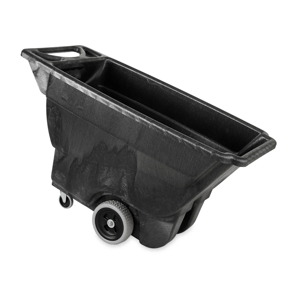 Rubbermaid Commercial Products Tilt Truck, 450 Lb. Capacity, Black thumbnail 4