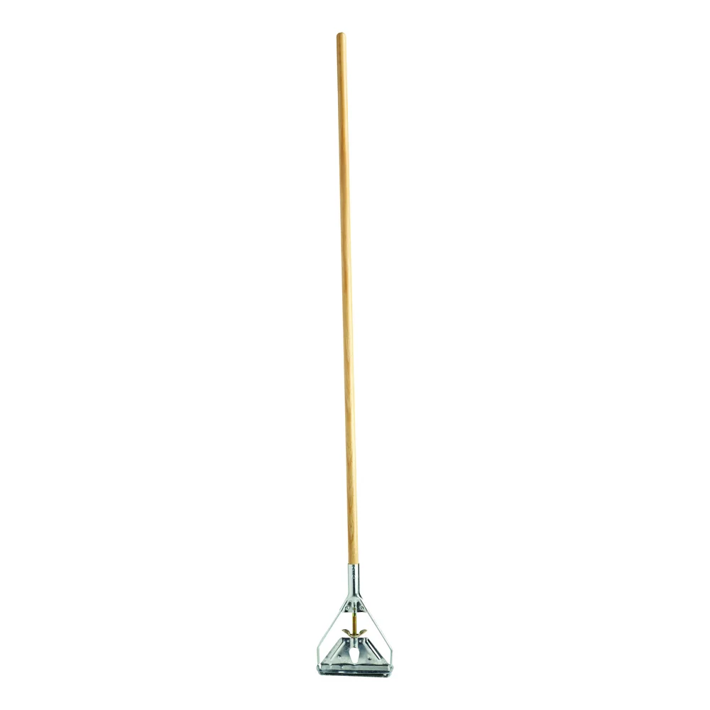 Rubbermaid Commercial Products E-Z Change Mop Holder, Hardwood Handle, 60" thumbnail 2