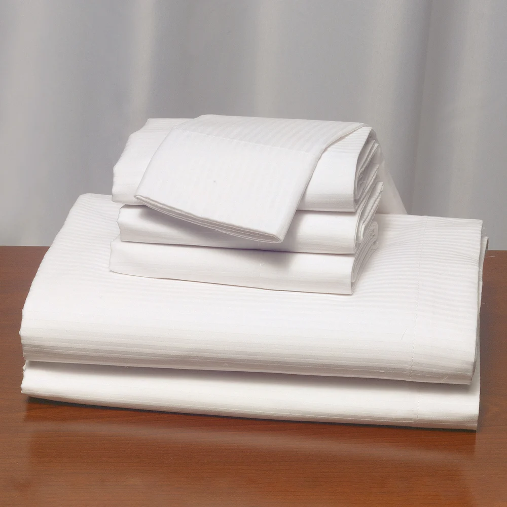 Elite Since 1888 Magnificence 310 Thread Count Tone on Tone 60% Pima Cotton/40% Polyester Pillowcase, White, Standard thumbnail 3