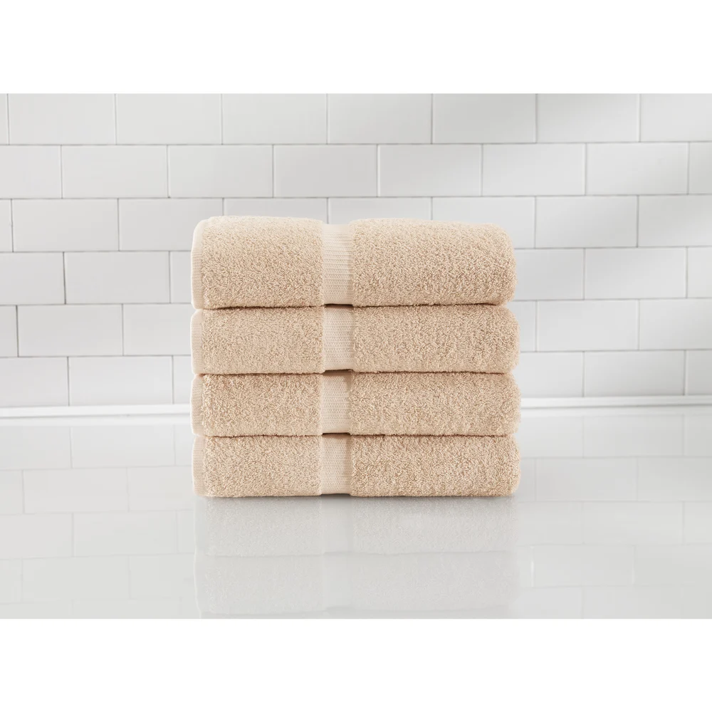 1888 Mills Rapture Dobby Border Bath Towel, 27"x 54" 17lb/dz Beige