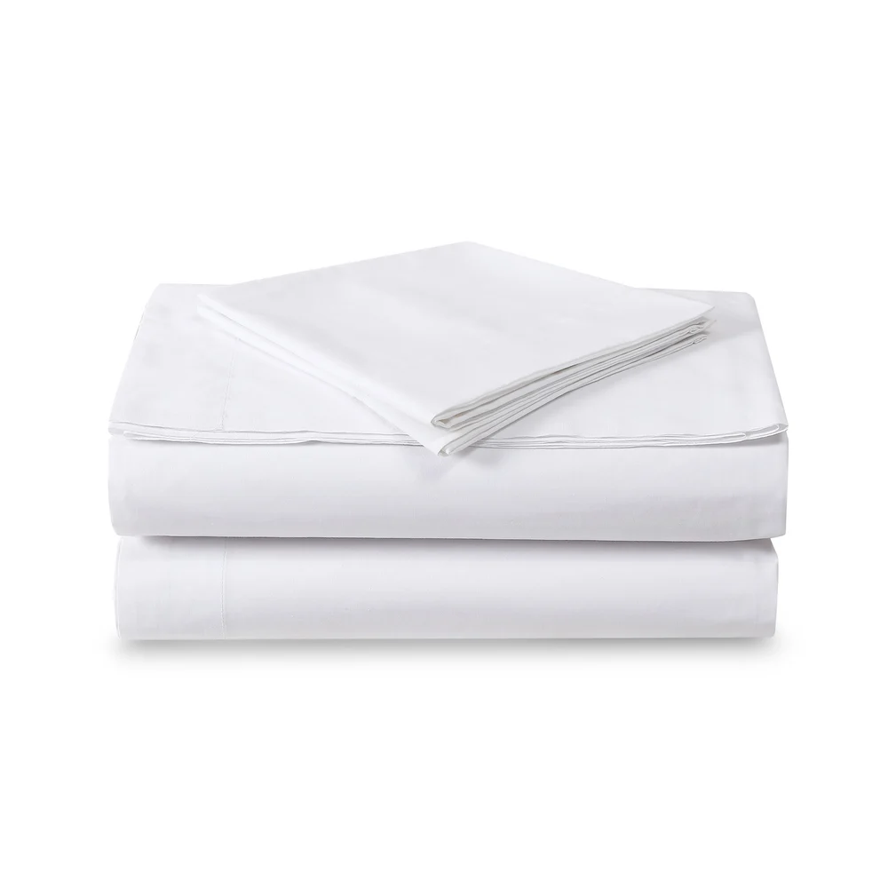 1888 Mills Suite Touch T200 Pillowcase, Standard, 42" W x 36" L, White