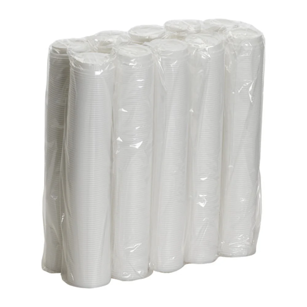 Dixie® Dome Plastic Hot Cup Lids By GP Pro (Georgia-Pacific), Small, White, 1,000 Lids Per Case thumbnail 3