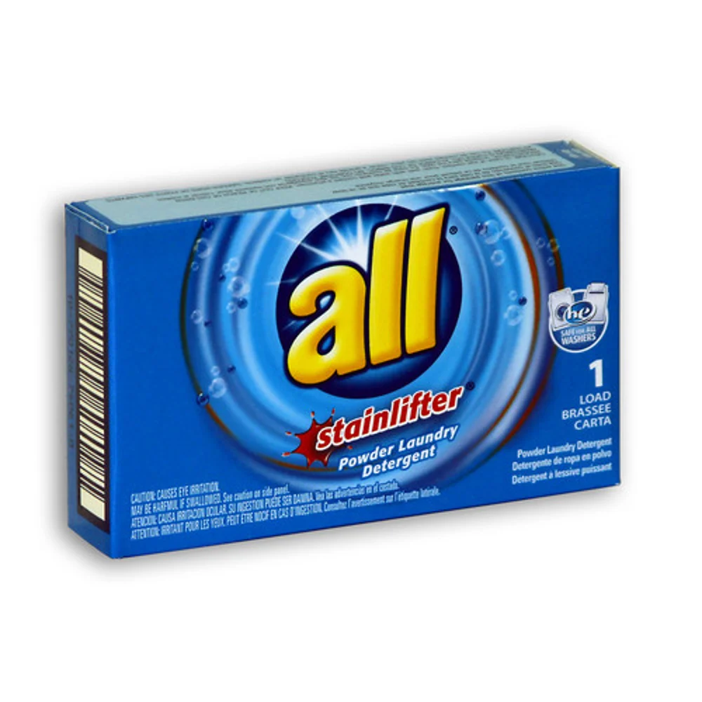 All Stainlifter Powder Laundry Detergent, Single Use